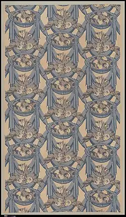Rose Pattern Textiles designed by Mare (c. 1919), Metropolitan Museum of Art