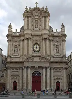 The Church of Saint-Paul-Saint-Louis (1627–41) by Etienne Martellange and François Derand