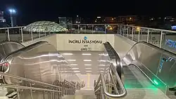 Entrance to M3 station