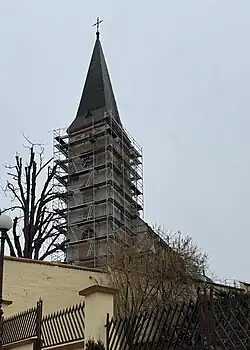View of the church (February 2025)