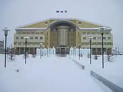 Purovsky District Administration building in Tarko-Sale