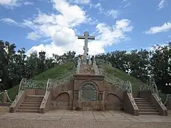 Mass burial of 1345 Russian soldiers (perished at the Battle of Poltava)
