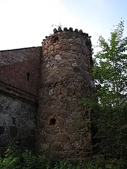 Part of the mill ruins