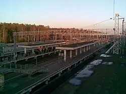 Second and third platform 2009