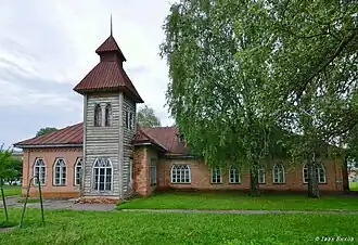 Zemstvo school in Kizlivka, Poltava Oblast by Opanas Slastion (1912)