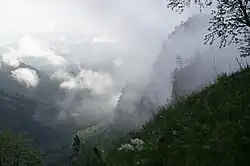 Khodz river headwaters.