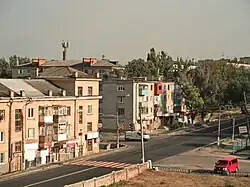 Photo of Izium, third most populous city in the oblast and an important railway city