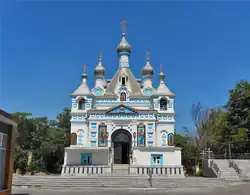 Image 19Alexander Nevsky Cathedral was built by the Russian Orthodox Church in Tashkent. (from Tashkent)