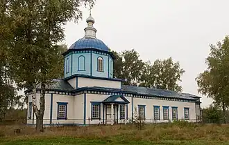 Dome Vvedenskaya church. Boriskovo (Ryazan region).