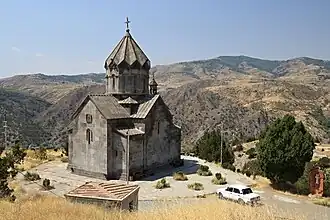 Holy Ascension Church in Berdzor, opened in 1998