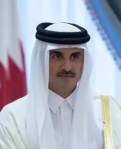 State of Qatar Tamim bin Hamad Al Thani Emir of Qatar