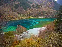 Image 17Five Flower Lake in Jiuzhaigou, Sichuan (from Lake)