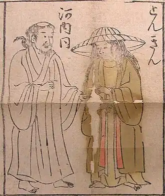 Vietnamese people in 1645 through a Japanese painting.