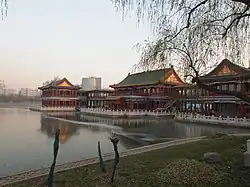 The Longtan Park with the subdistrict, 2011