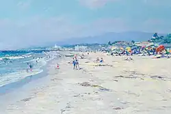 Jack Frost, The Beach, Santa Monica, 1921
