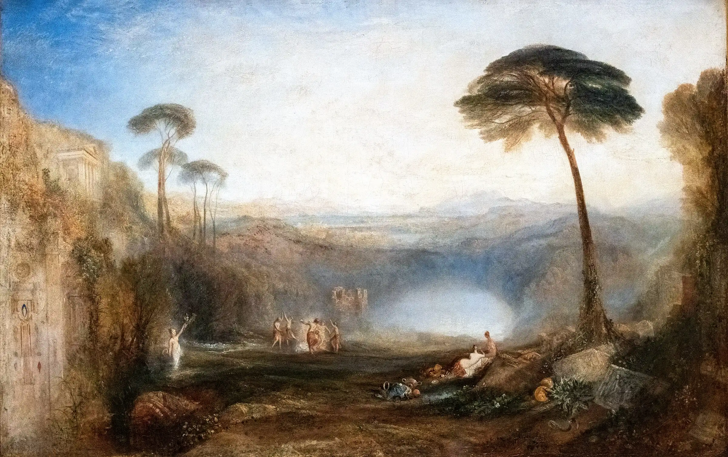 Detail of The Golden Bough by J. M. W. Turner (1834)