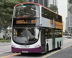 Image 84A Wright Eclipse Gemini 2 bodied Volvo B9TL in April 2024. (from Low-floor bus)