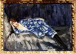 Woman with cigarette (1923)