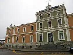 Entrance to the station
