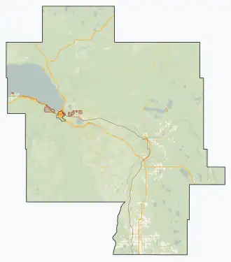 Mitsue Lake Industrial is located in M.D. of Lesser Slave River