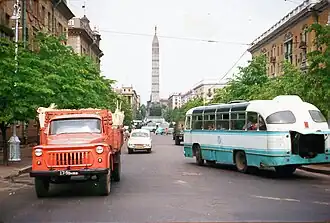 Initial front with headlights up (until 1964)