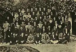 Mülkiye Alumni, Class of 1910, featured in the July 8, 1910 issue of Servet-i Fünun