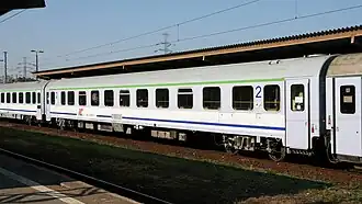 144Aa – second-class carriage with seats for people with disabilities