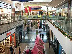 Fórum shopping mall in Castelo Branco city (North inside view)