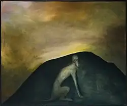 Filip the dog (1966), oil, National Gallery Prague