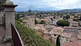 Malaucène, view from Calvaire