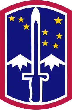 172d Infantry Brigade shoulder sleeve insignia