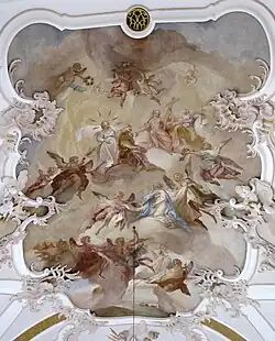 The Assumption of Mary at the church of St. Nikolaus, Großaitingen