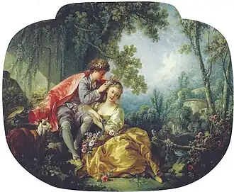 François Boucher, The Four Seasons (Spring), 1755