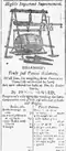Ad for Benjamin Dearborn's patent balances, 1801