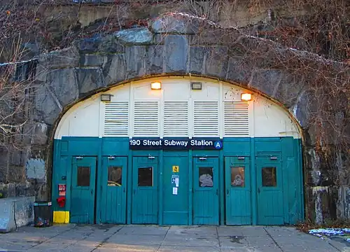 Bennett Avenue entrance