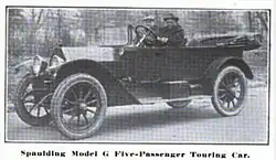 1913 Spaulding Model 40 from Automobile Trade Journal