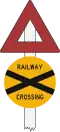 Railway crossing ahead