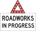 Roadworks in progress