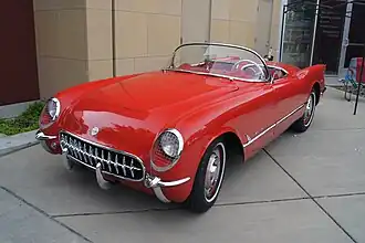 1954 Corvette convertible