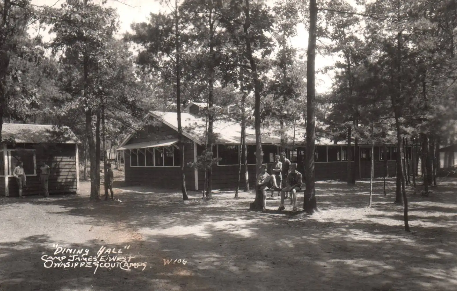 Camp West Dining Hall, 1955