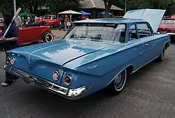 1961 Chevrolet Biscayne 2-Door Sedan, rear view