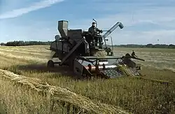 1965 Gleaner Model "E" Combine