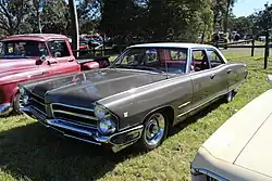 1965 Pontiac Parisienne 4-door Sedan (with non-standard wheels)