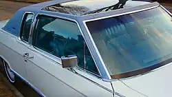 1978 Continental Town Coupe, showing glass moonroof