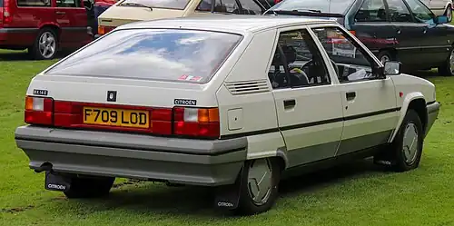 The Citroën BX hatchback became one of the best-selling Citroën models