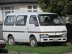 1989 New Zealand-new Isuzu WFR van. In Australia these were sold as the "Holden Shuttle"