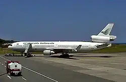 McDonnell Douglas MD-11 of Garuda Indonesia, Sepinggan in 2001