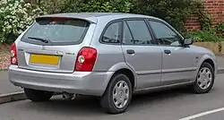 Facelift Mazda 323F hatchback, 2002–2003