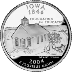 Iowa quarter