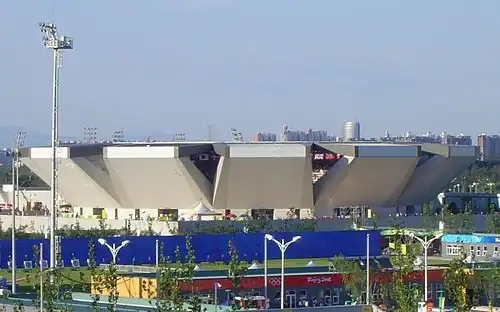 Olympic Green Tennis Center venue of the 2008 Summer Olympics.